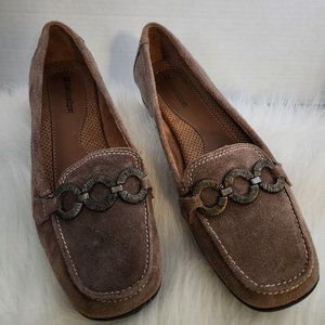 Naturalizer Tan-brown Suede Shoes